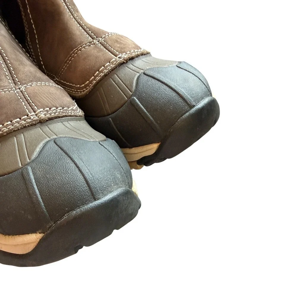 L.L. Bean TEK 2.5 PrimaLoft Winter Boots Womens 8 Brown Waterproof Insulated